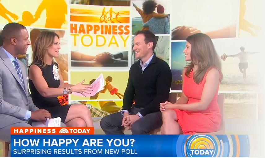 Michelle Gielan and Shawn Achor on the Today Show